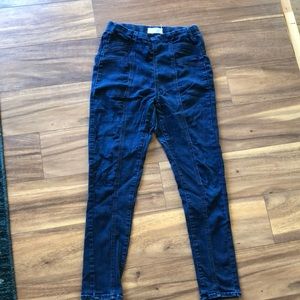 We the Free Moto Blue Jeggings